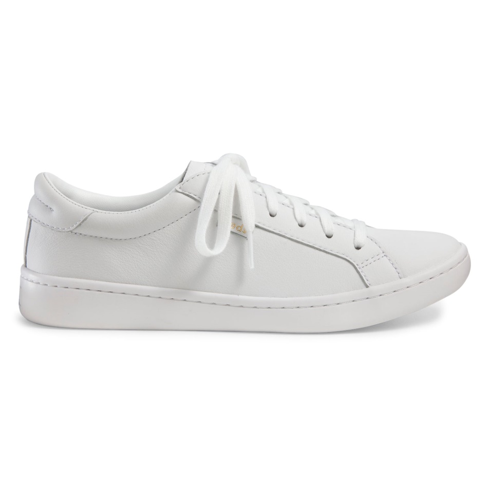 Zapatillas Keds Mujer Ace Cuero Blancas