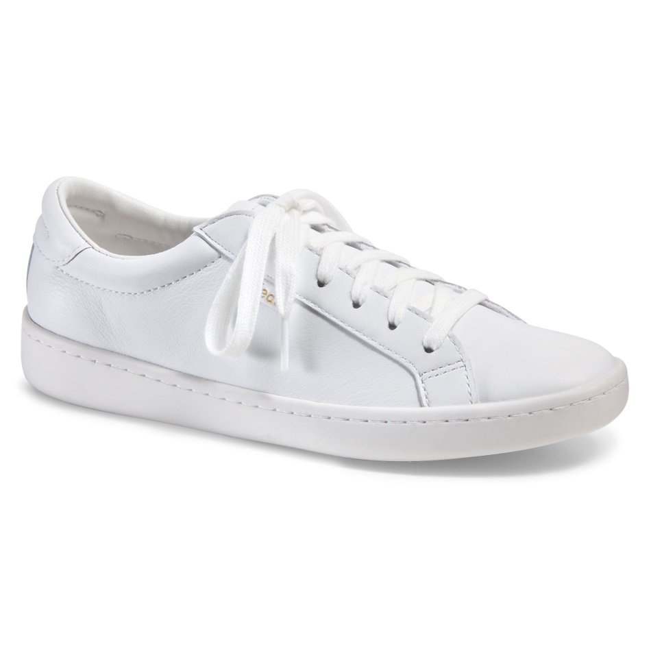 Zapatillas Keds Mujer Ace Cuero Blancas