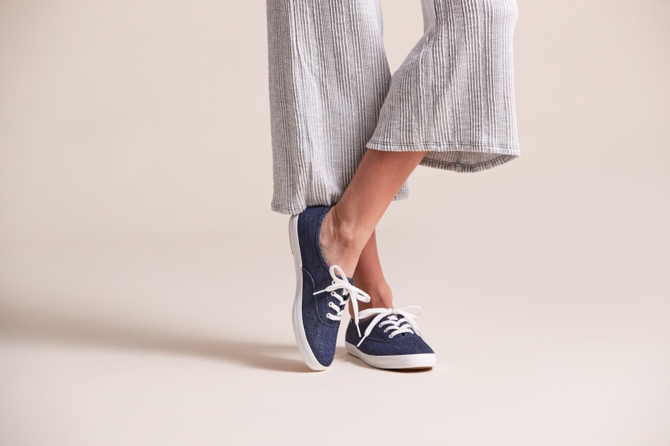 Keds Champion Eco Denim Indigo Mujer