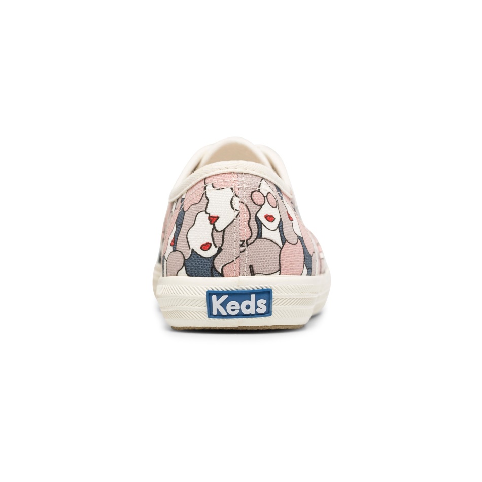 Hazaña De Damas Campeona Femenina De Keds. Algodón Orgánico Nube Gris