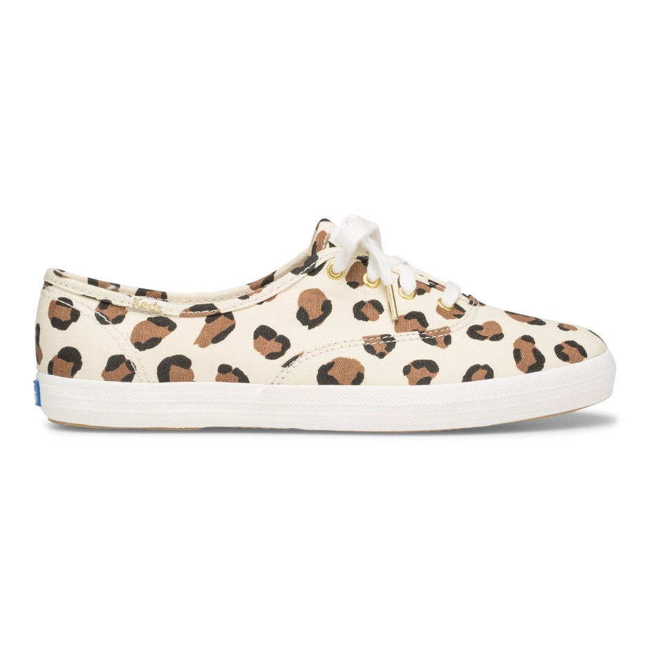 Keds Champion Leopard Cream Para Mujer