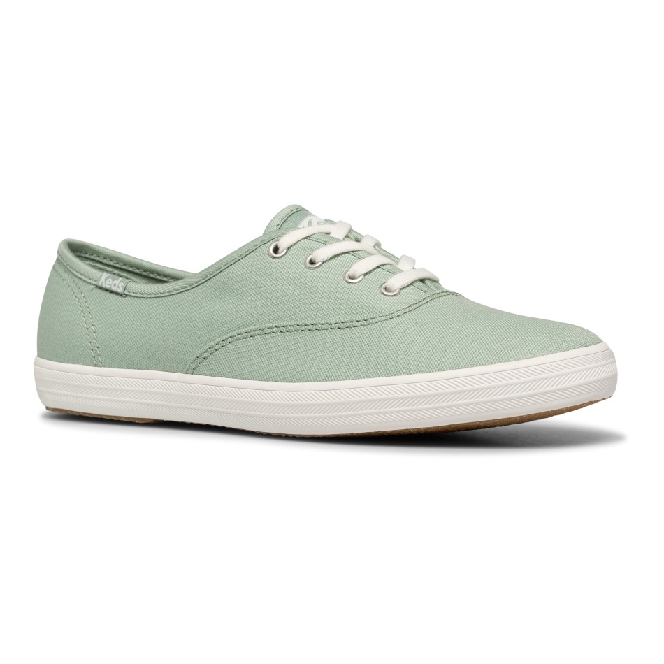 Lona De Algodón Orgánico Champion De Mujer Keds Jade