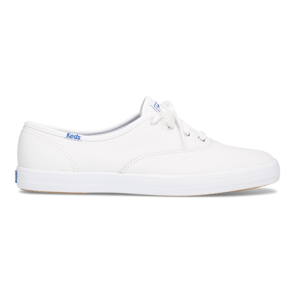 Zapatillas Keds Mujer Champion Originales Cuero Blancas