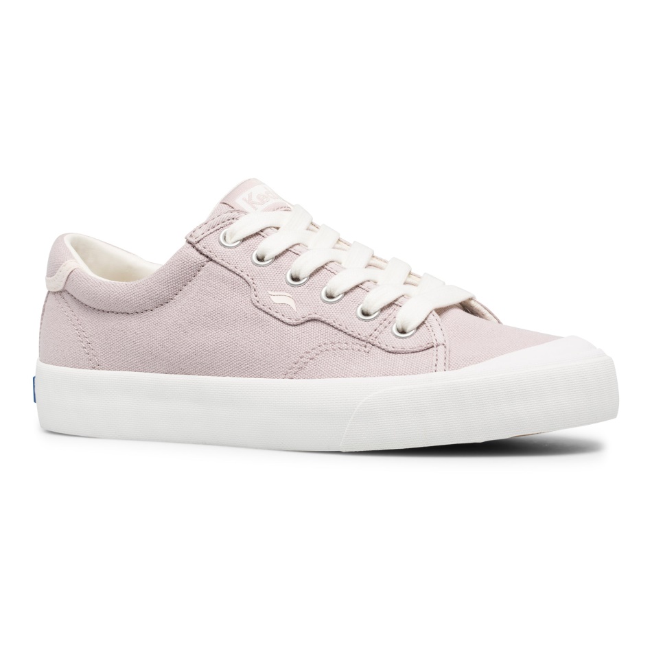 Keds Women's Crew Kick 75 Hazaña. Algodón Orgánico Nube Gris