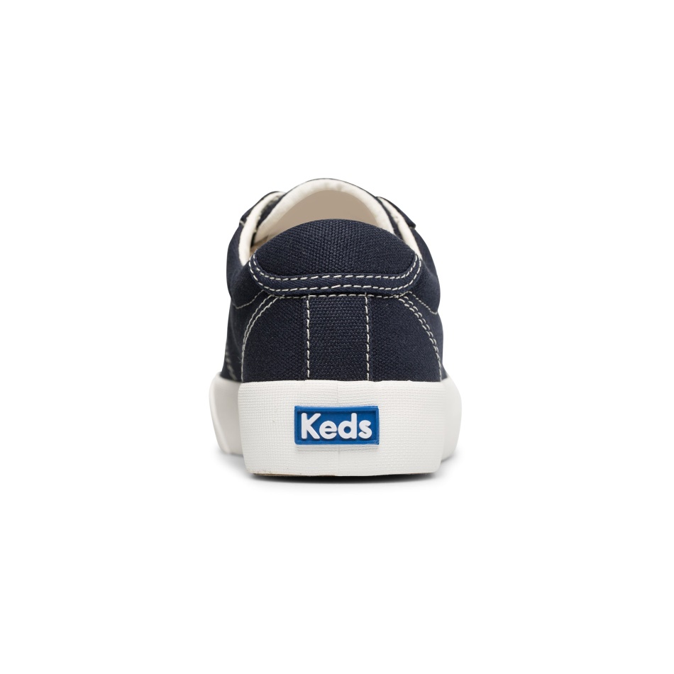 Keds Women's Crew Kick 75 Hazaña. Azul Marino De Algodón Orgánico