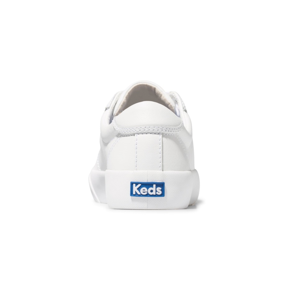 Keds Mujer Crew Kick 75 Cuero Blanco