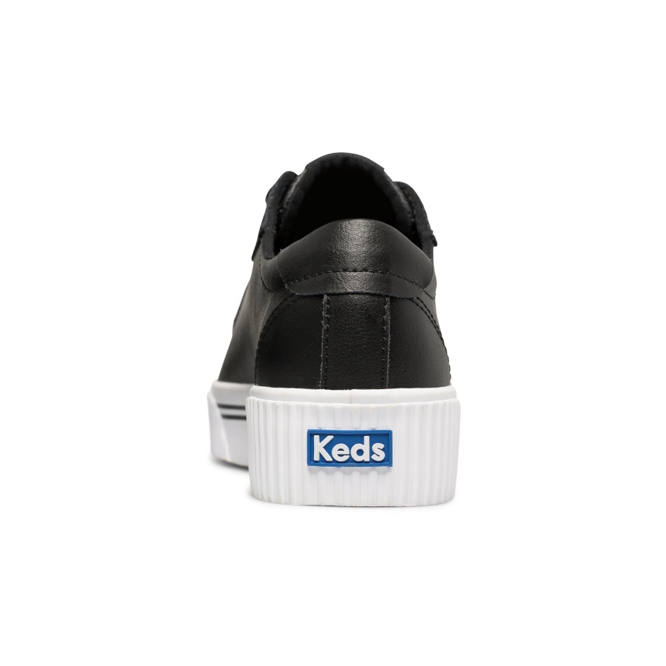 Keds Crew Kick Alto Para Mujer, Color Negro