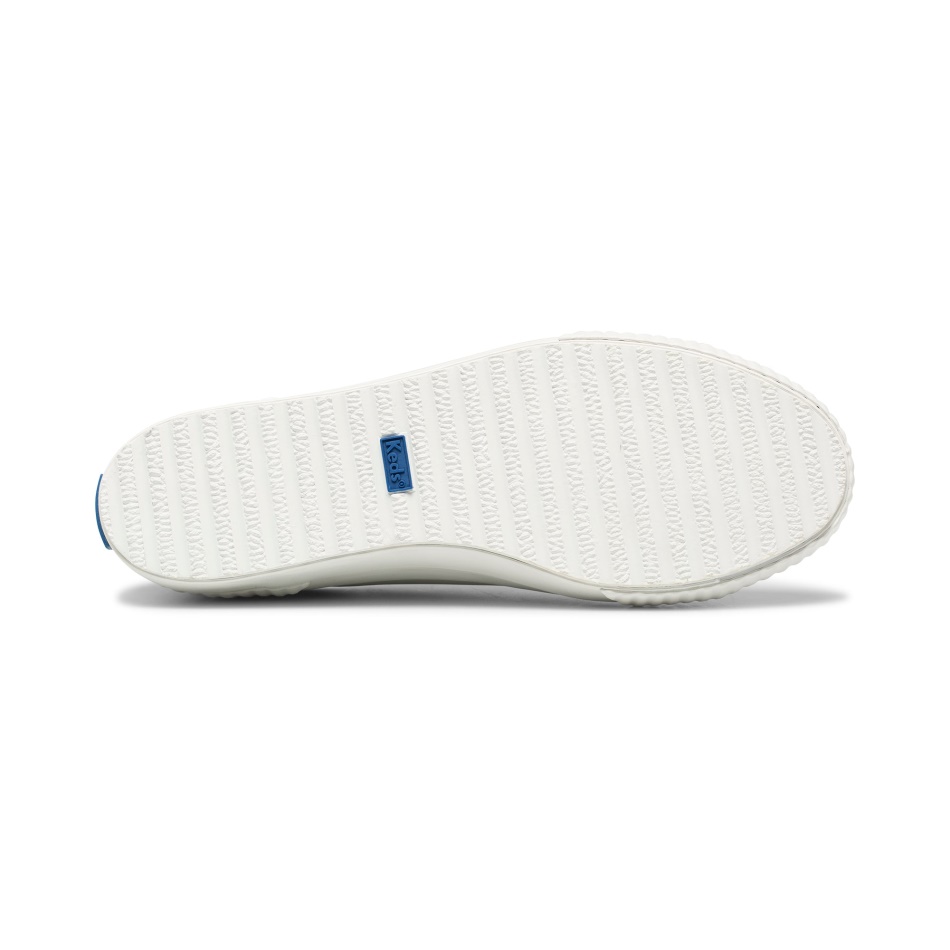 Keds Mujer Demi Trx Cuero Blanco