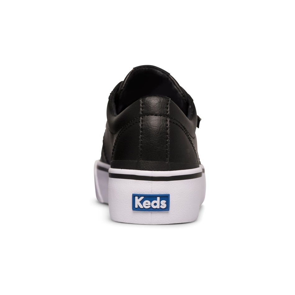 Zapatos Keds Jump Kick Duo Cuero Mujer Negro