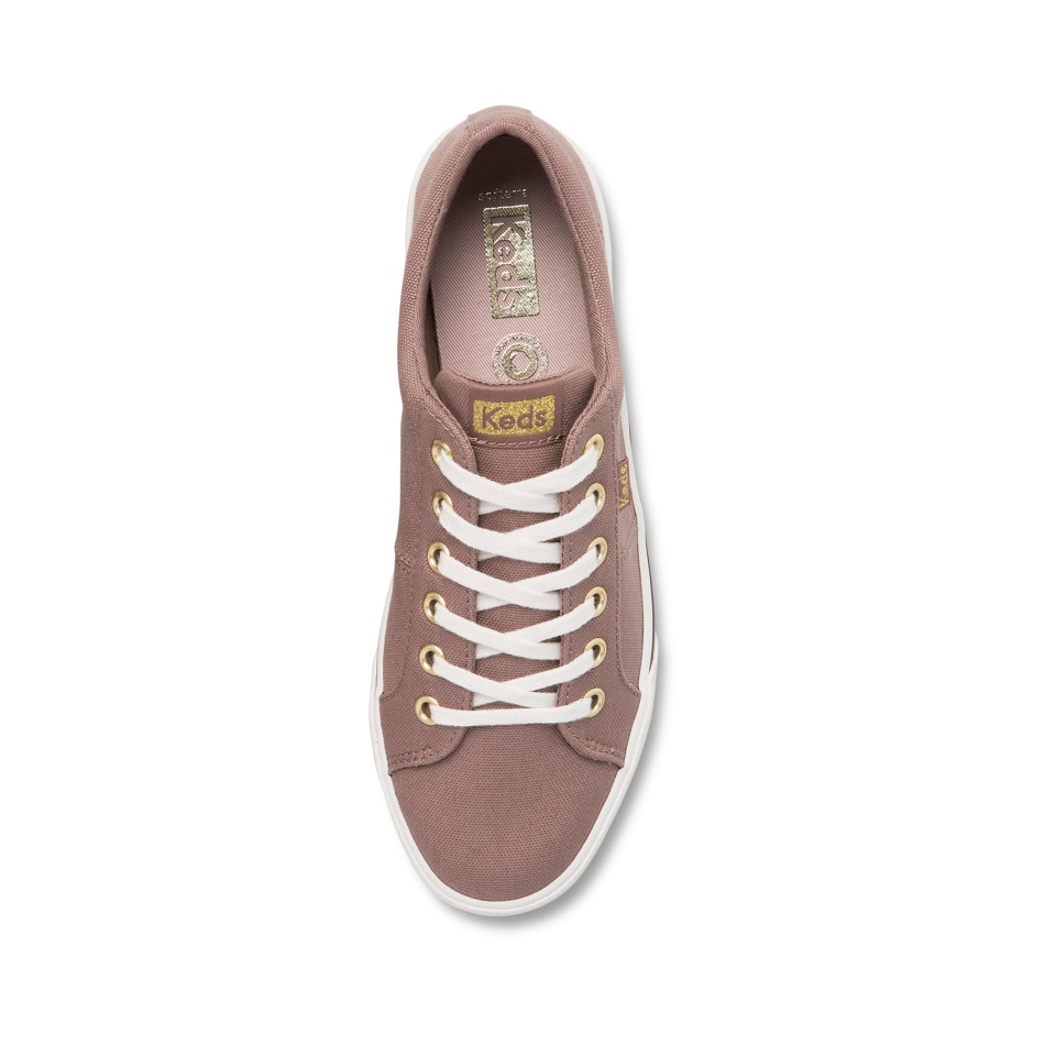 Keds Jump Kick Duo Algodón Orgánico Malva Para Mujer