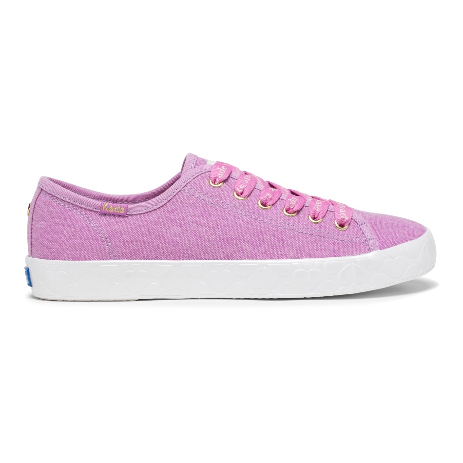Keds Mujer Keds X Kate Spade New York Kickstart Logo Foxing Malva