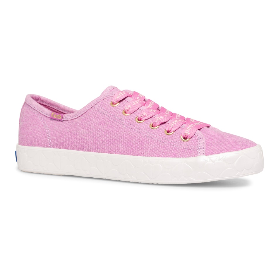 Keds Mujer Keds X Kate Spade New York Kickstart Logo Foxing Malva