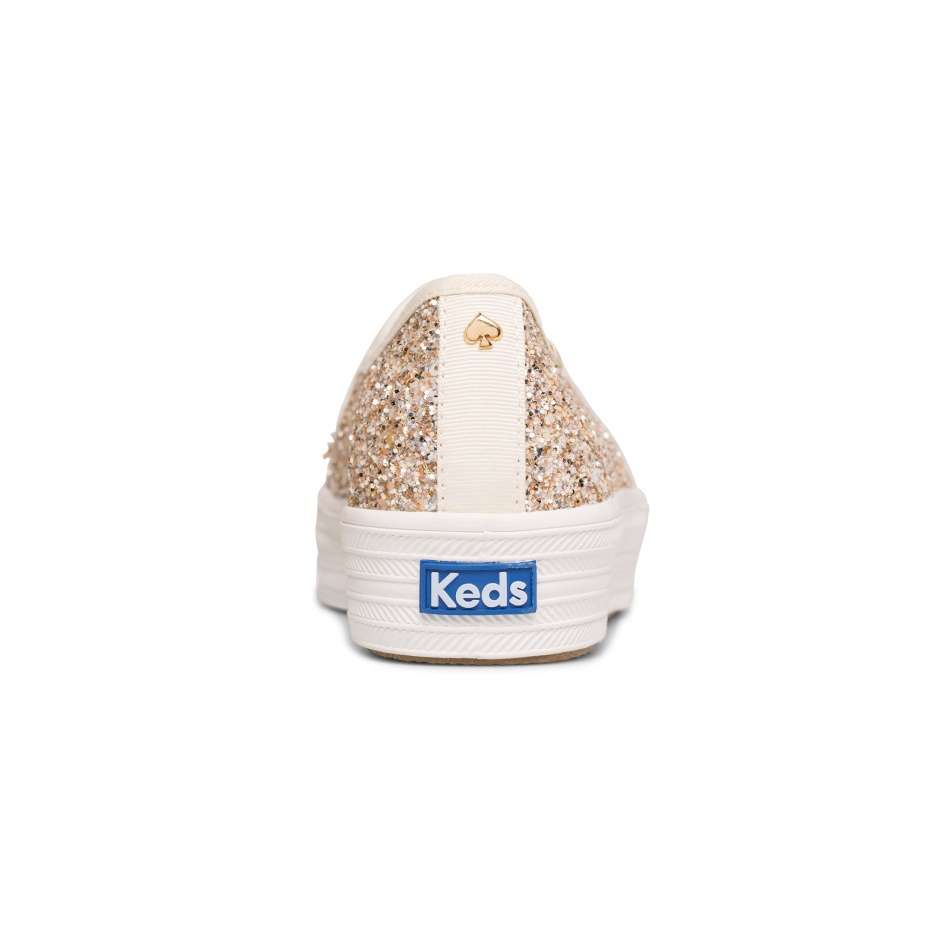Keds Mujer Keds X Kate Spade New York Triple Decker Glitter Flores Metalizado