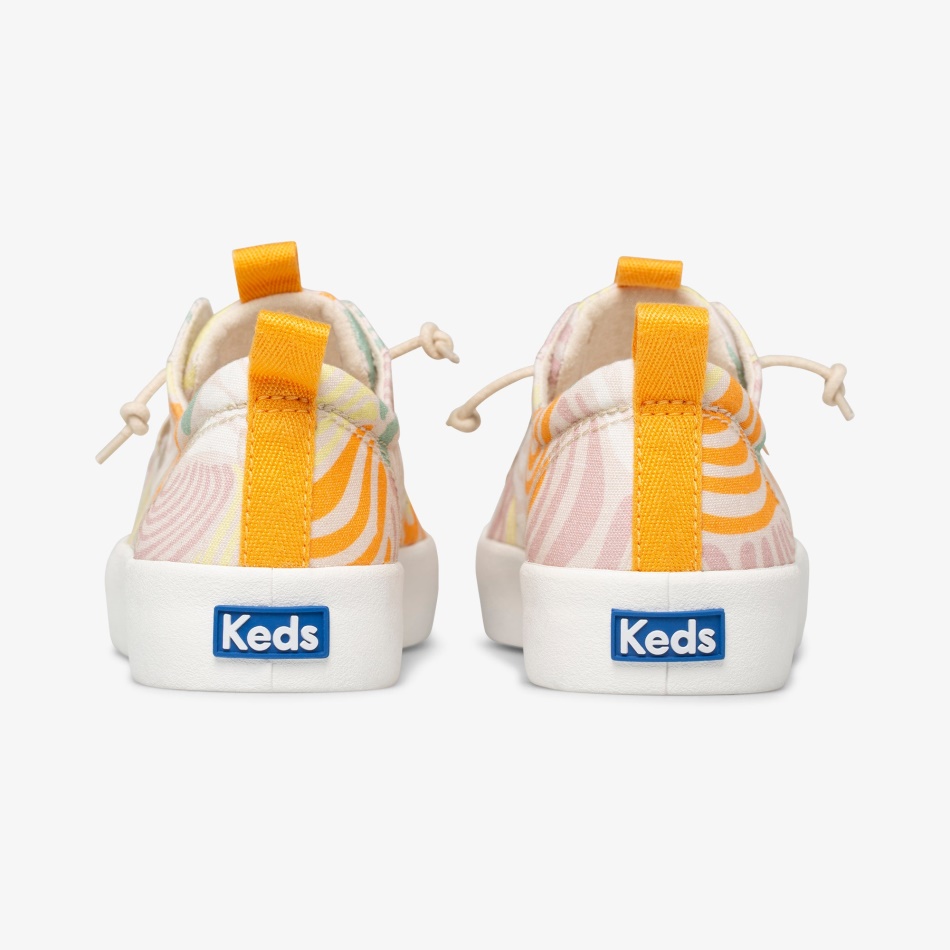 Keds Kickback Algodón Orgánico Groovy Floral Multi Para Mujer