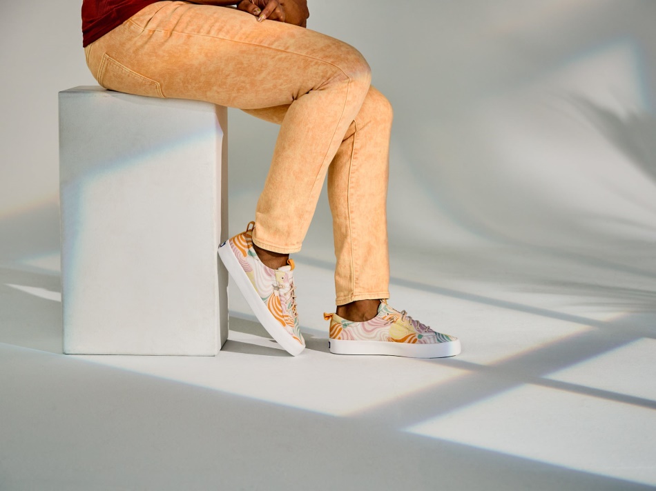 Keds Kickback Algodón Orgánico Groovy Floral Multi Para Mujer