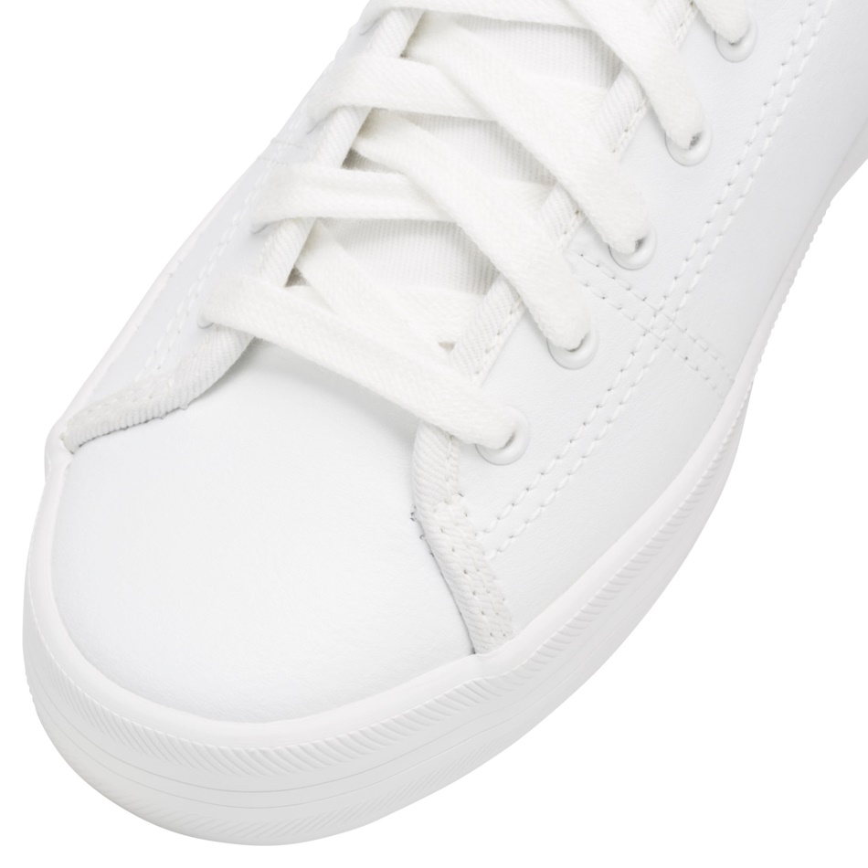 Keds Mujer Kickstart Retro Court Cuero Blanco-Azul
