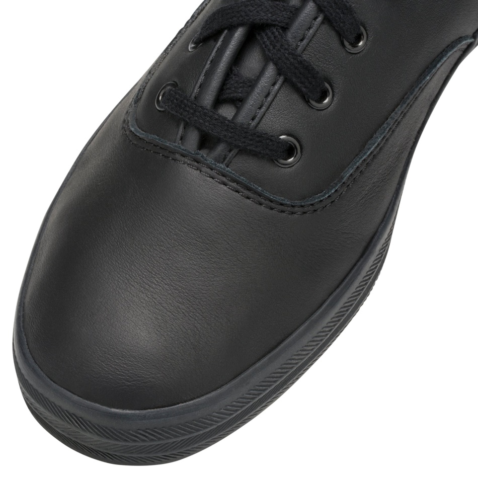 Keds Mujer Triple Kick Cuero Negro