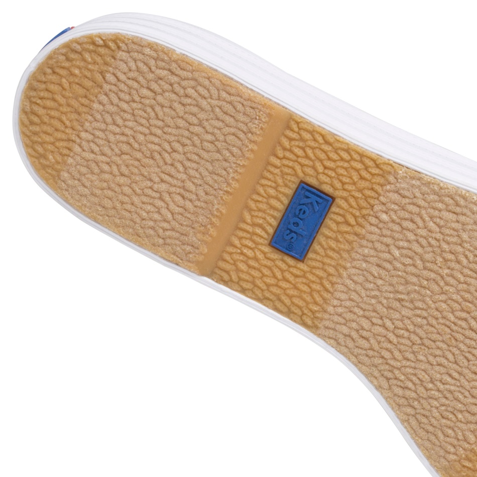 Keds Mujer Triple Up Breton Stripes White-Navy